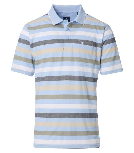 Polo blau-gestreift Polo blau-gestreift